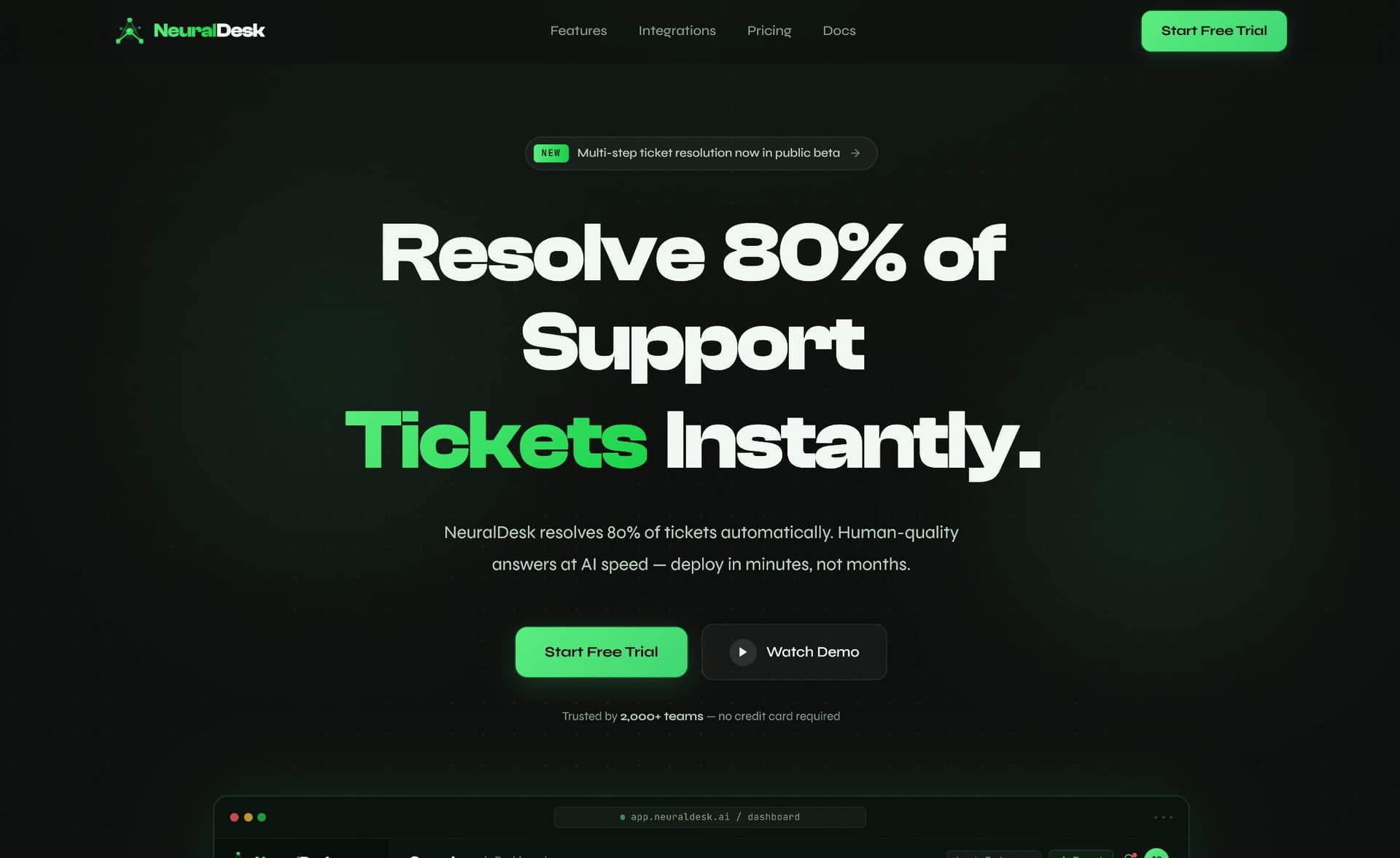 NeuralDesk — AI-Powered Customer Support Automation