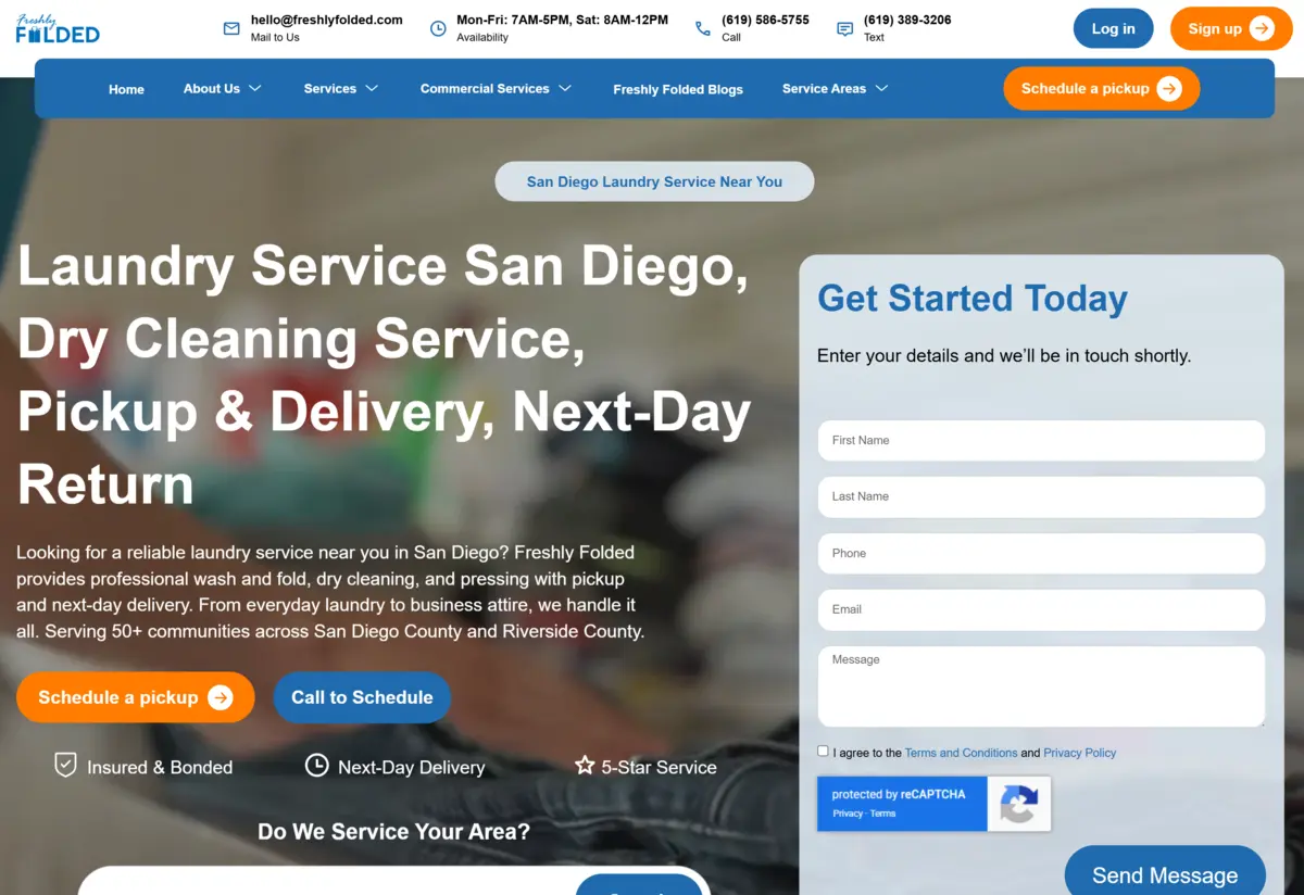 Laundry & Dry Cleaning Service